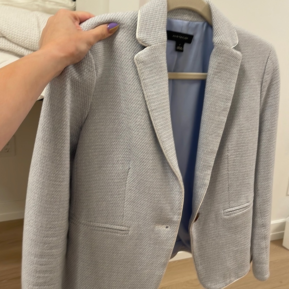 Ann Taylor light Blue Blazer | size 0